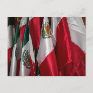 Flags of Mexico Postcard