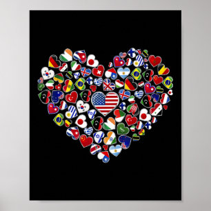 Flags Of The Countries Of The World, A Cultural Ex Poster