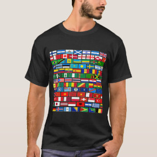 Flags of the Countries of the World Cute Internati T-Shirt