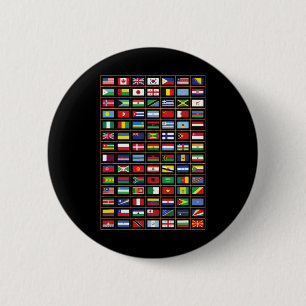 Flags Of The Countries Of The World International 6 Cm Round Badge