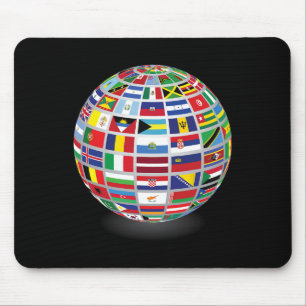 Flags Of The Countries Of The World International Mouse Pad