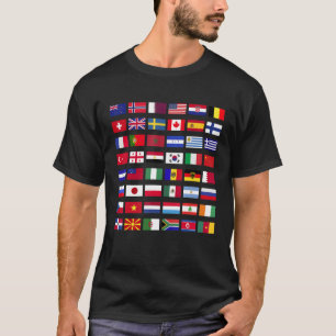 Flags of the Countries of the World International T-Shirt