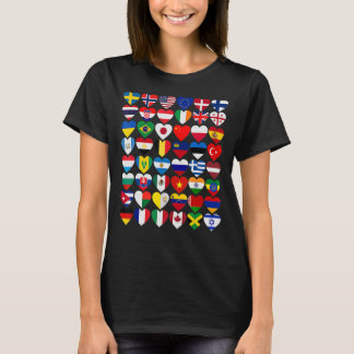 Flags Of The Countries Of The World International T-Shirt
