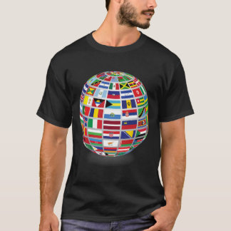 Flags Of The Countries Of The World International T-Shirt