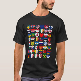 Flags of the Countries of the World, International T-Shirt