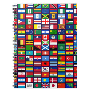  Flags of the Countries of the World Notebook