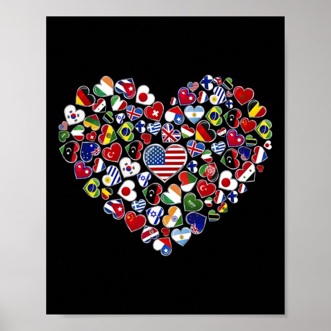 Flags Of The Countries Of The World  Poster (Front)