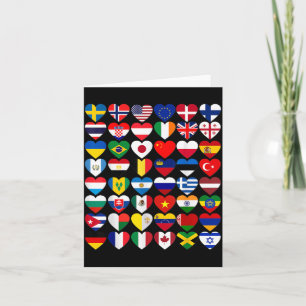 Flags Of The Countries Of The Worldinternational Card