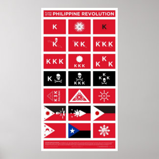 Flags of the Philippine Revolution - Medium Poster