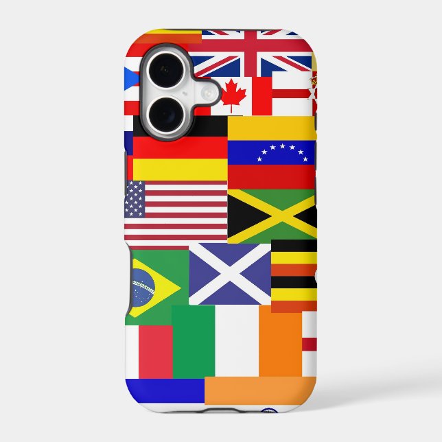 Flags of the world collage (Back)