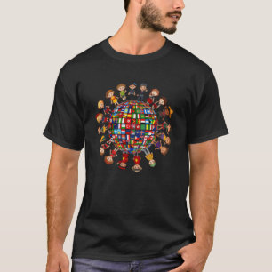Flags Of The World Cultural Diversity Around The G T-Shirt