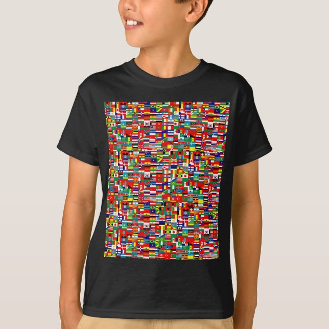 FLAGS OF THE WORLD T-Shirt (Front)