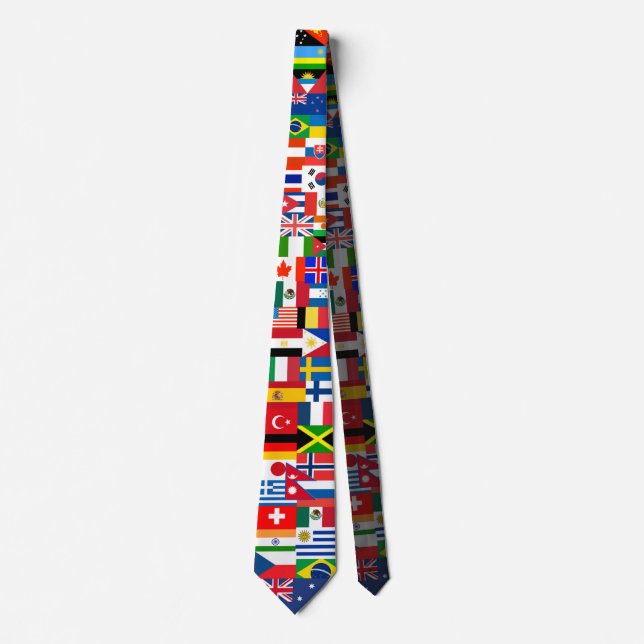 Flags of the World Tie (Front)
