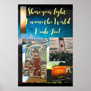 Flagship Share Your Light Poster