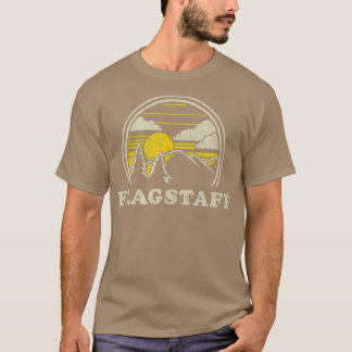 Flagstaff Arizona AZ  Vintage Hiking Mountains T-Shirt