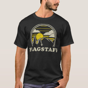 Flagstaff Arizona AZ  Vintage Hiking Mountains Tee