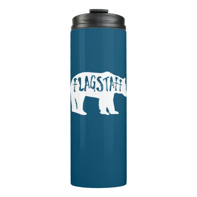 Flagstaff Arizona Bear Thermal Tumbler (Front)