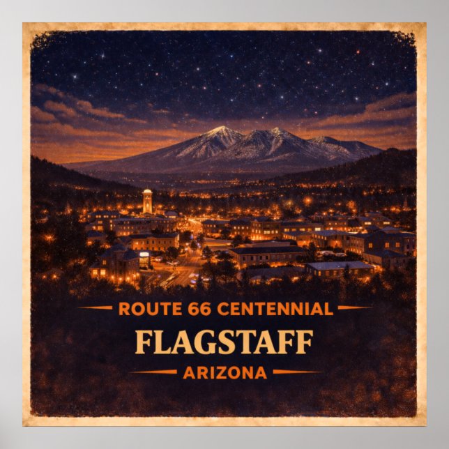 Flagstaff Arizona Centennial Poster (Front)