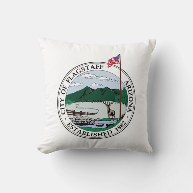Flagstaff, Arizona Cushion (Front)
