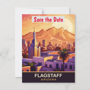 Flagstaff Arizona Mountain Wedding Invitation