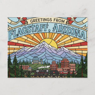 Flagstaff Arizona postcard