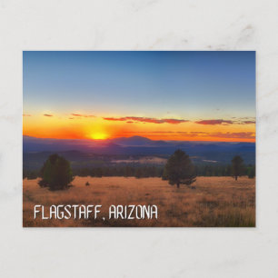 flagstaff arizona travel postcard