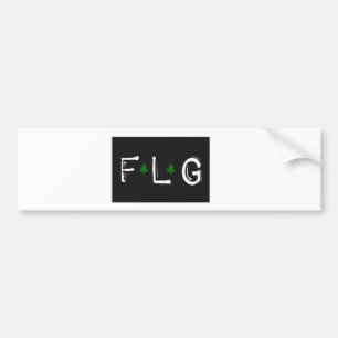 Flagstaff FLG bumper sticker