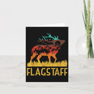 Flagstaff - love nature vintage hiking 70s 80s card