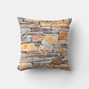Flagstone pattern, natural stone cushion