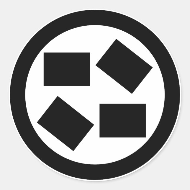 Flagstones Classic Round Sticker (Front)