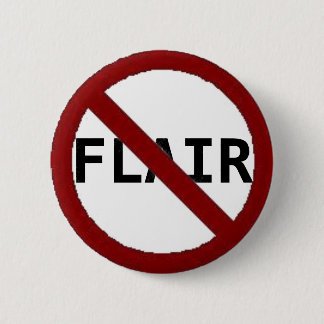 FLAIR 6 CM ROUND BADGE