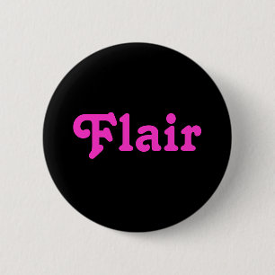 Flair 6 Cm Round Badge