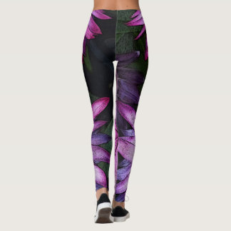 Flair for Petals Sexy Flower Womens Leggings