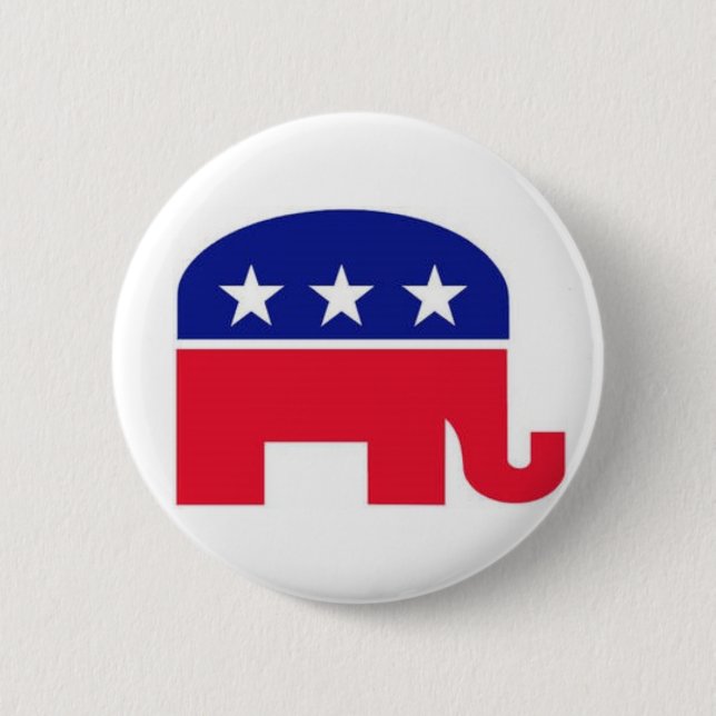 Flair Pin : Republican Elephant (Front)