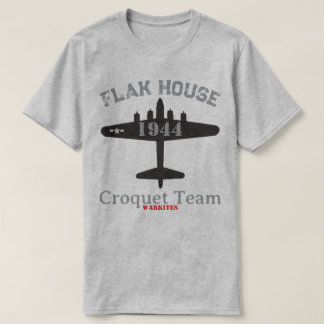 Flak House Croquet Team B-17 T-Shirt