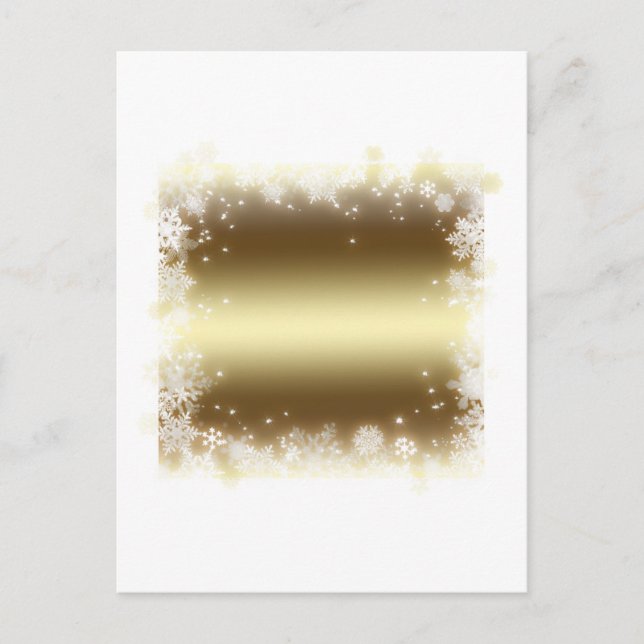 flake, gold postcard (Front)