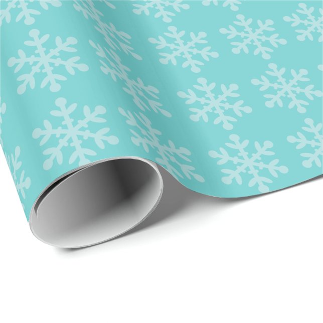 Flakes - Roll Gift Wrapping Paper COLOR CHANGE (Roll Corner)