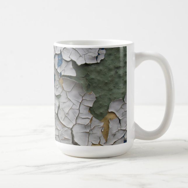 Flaking Paint Coffee Mug (Right)