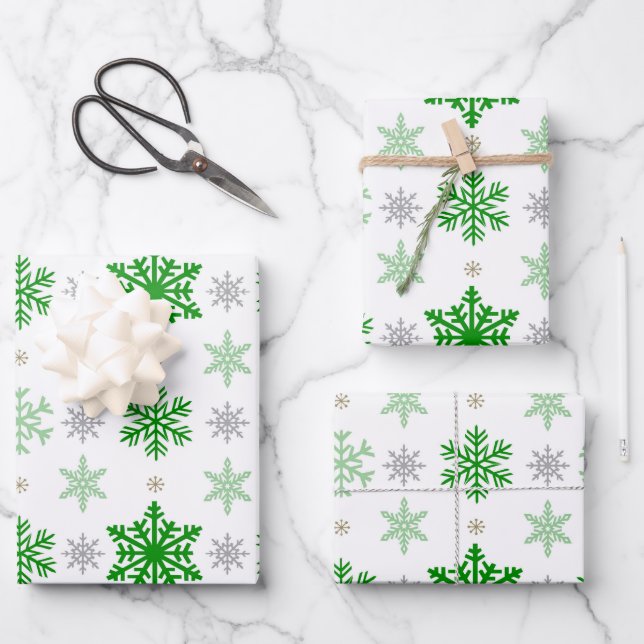 Flaking Wrapping Paper Sheet (Front)