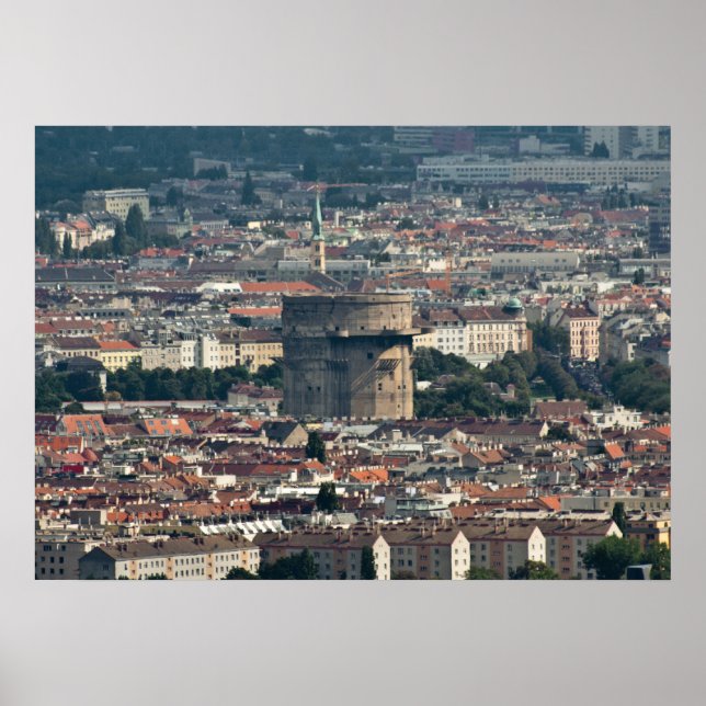 Flakturm Augarten Poster (Front)