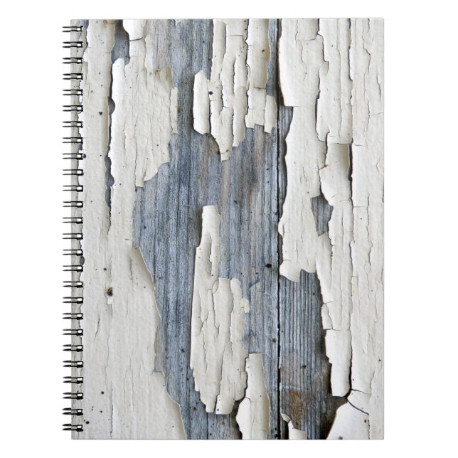 Flaky Paint Photo Notebook (Front)