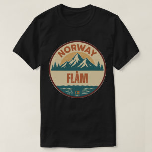 Flåm, Norge Norway T-Shirt