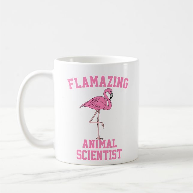 Flamazing Animal Scientist Mug (Left)