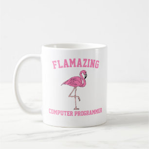 Flamazing Computer Programmer Mug