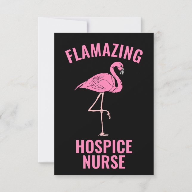 Flamazing Hospice Nurse Card (Front)