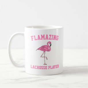 Flamazing Lacrosse Player Mug