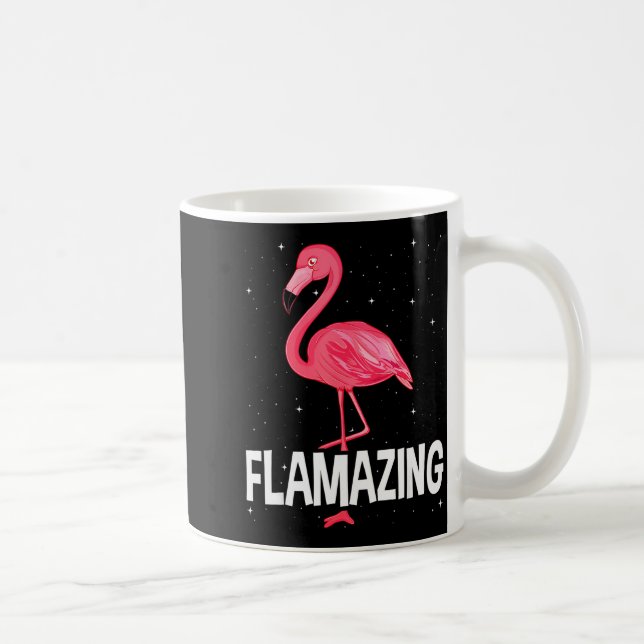 Flamazing Nk Flamingo Novelty Flamingo Lover Funny Coffee Mug (Right)