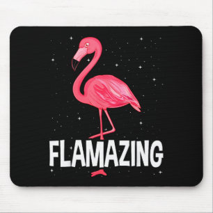 Flamazing Nk Flamingo Novelty Flamingo Lover Funny Mouse Pad