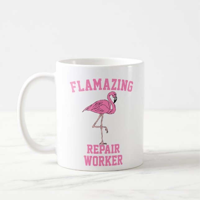 Flamazing Repair Worker Mug (Left)