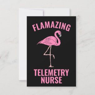 Flamazing Telemetry Nurse Card